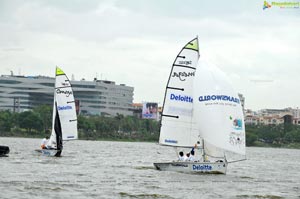 4th Monsoon Regatta Sailing Championship at Hussainsagar, Hyderabad Day 1 Photos