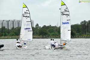 4th Monsoon Regatta Sailing Championship at Hussainsagar, Hyderabad Day 1 Photos