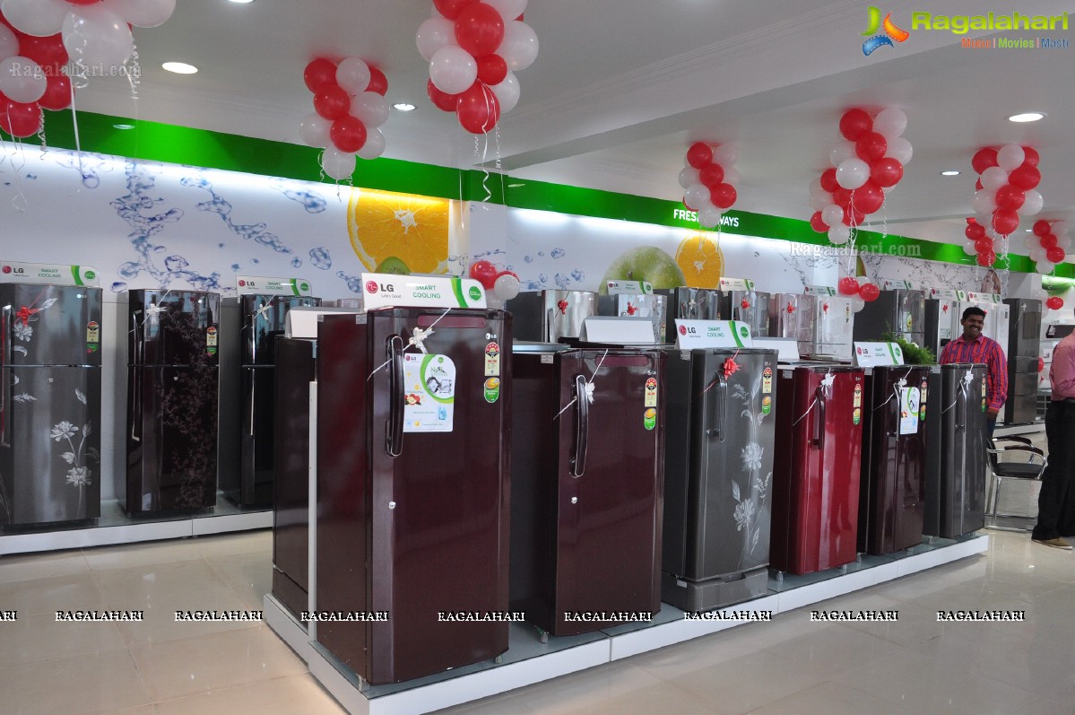 Swetha Basu Prasad launches LG Showroom at Bhimavaram