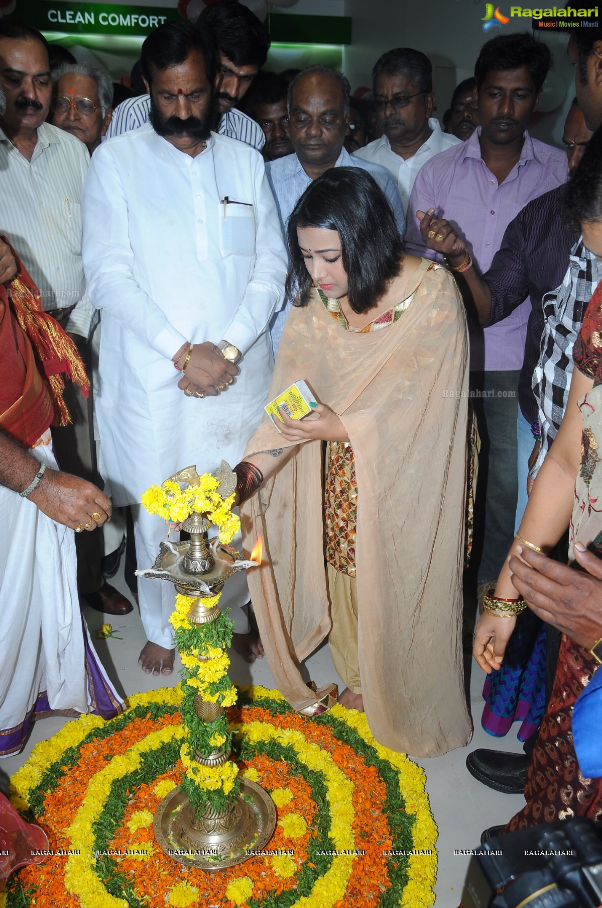 Swetha Basu Prasad launches LG Showroom at Bhimavaram