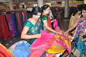 CCAP Aakruthi Vastra 2012 Textile Exhibition at Hyderabad Kamma Sangam HallPhotos