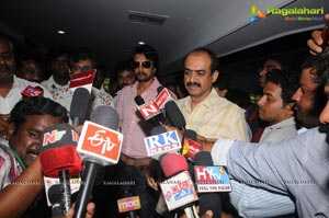 Eega Team at Hyderabad Brahmarambha Theatre