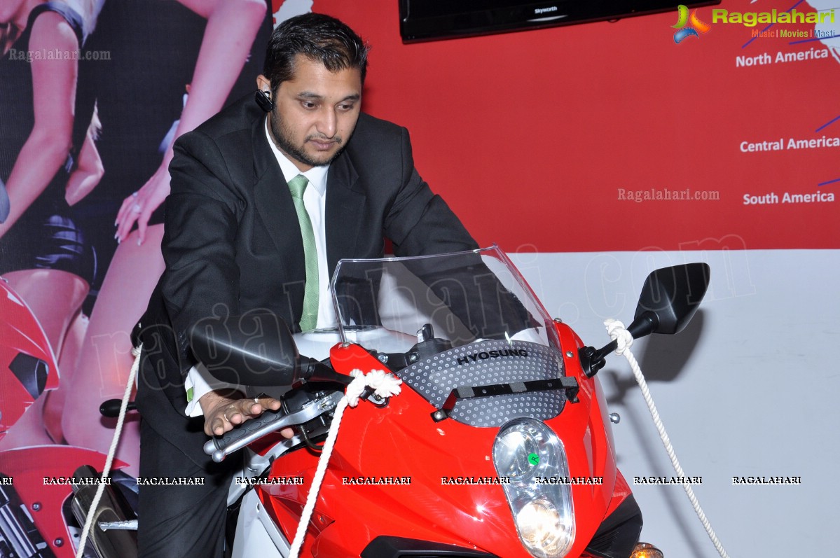 Hyosung GT250R Launch in Hyderabad