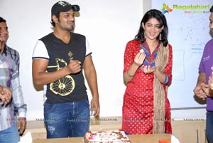 Manoj Manchu and Deeksha Seth at Radio Mirchi