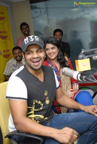 Manoj Manchu and Deeksha Seth at Radio Mirchi