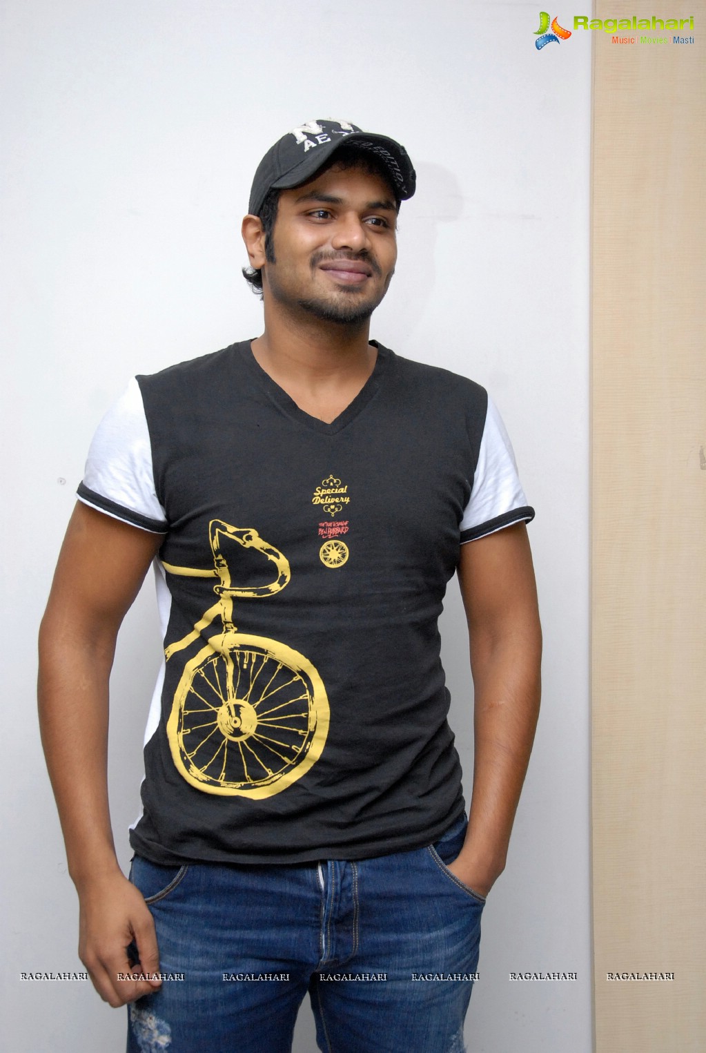 Manchu Manoj and Deeksha Seth at Radio Mirchi Studios, Hyderabad