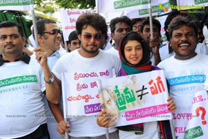 Niti Taylor, Tanish Mem Vayasuku Vacham Promotion Rally Photos