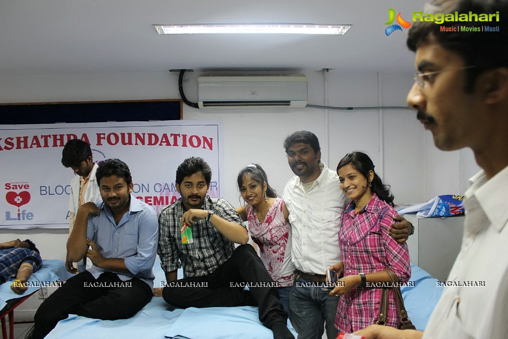 Nakshatra Foundation's Blood Donation Camp, Hyderabad