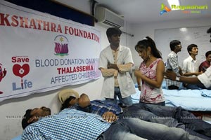 Hyderabad Nakshatra Foundation Blood Donation Camp