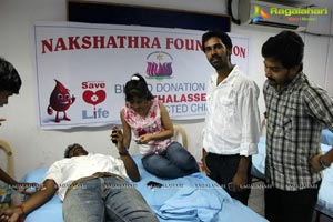 Hyderabad Nakshatra Foundation Blood Donation Camp