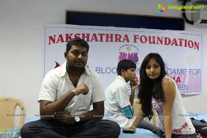 Hyderabad Nakshatra Foundation Blood Donation Camp