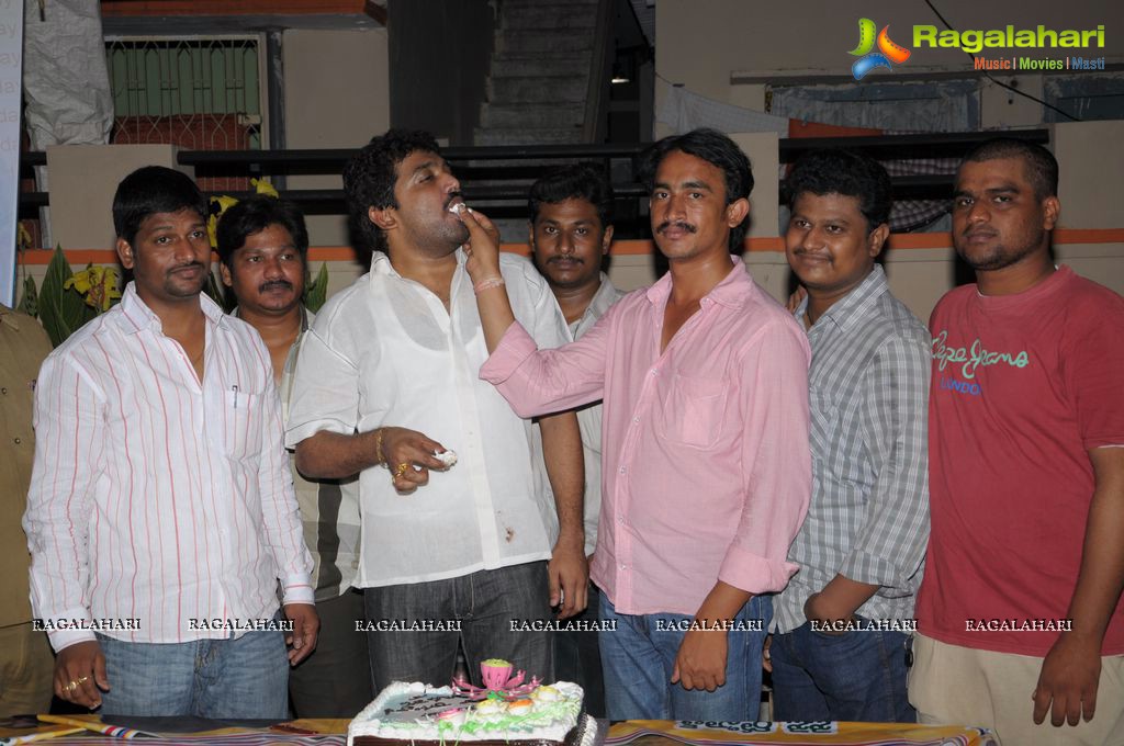 Vijayawada Fans celebrates Nara Rohith 2012 Birthday