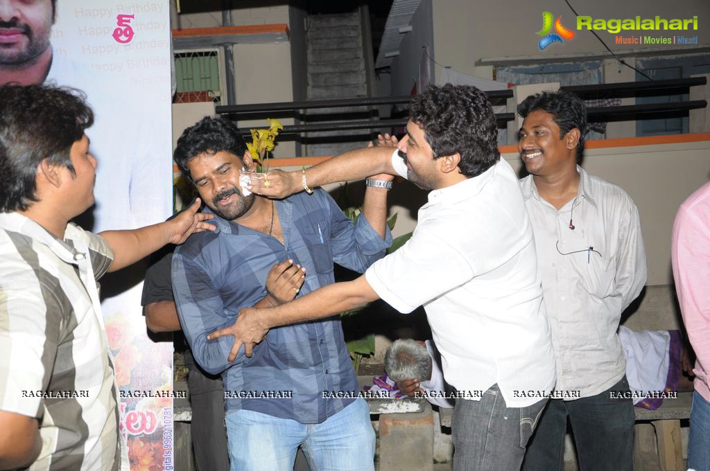 Vijayawada Fans celebrates Nara Rohith 2012 Birthday