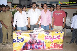 Vijayawada Fans celebrates Nara Rohith 2012 Birthday