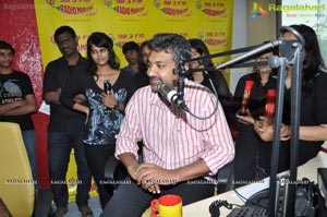 Eega Director Rajamouli at Hyderabad Radio Mirchi 98.3 FM