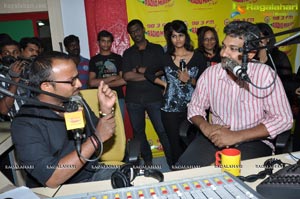 Eega Director Rajamouli at Hyderabad Radio Mirchi 98.3 FM