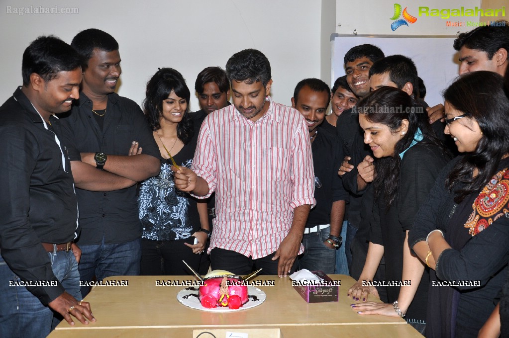 Rajamouli at Hyderabad Radio Mirchi