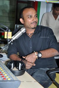 Eega Director Rajamouli at Hyderabad Radio Mirchi 98.3 FM