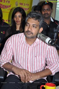 Eega Director Rajamouli at Hyderabad Radio Mirchi 98.3 FM