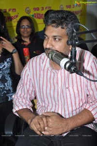 Eega Director Rajamouli at Hyderabad Radio Mirchi 98.3 FM