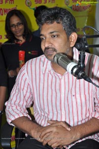 Eega Director Rajamouli at Hyderabad Radio Mirchi 98.3 FM