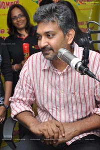 Eega Director Rajamouli at Hyderabad Radio Mirchi 98.3 FM