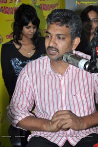 Eega Director Rajamouli at Hyderabad Radio Mirchi 98.3 FM