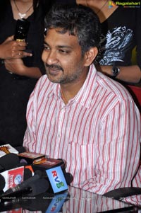 Eega Director Rajamouli at Hyderabad Radio Mirchi 98.3 FM