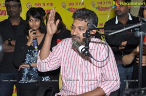 Eega Director Rajamouli at Hyderabad Radio Mirchi 98.3 FM