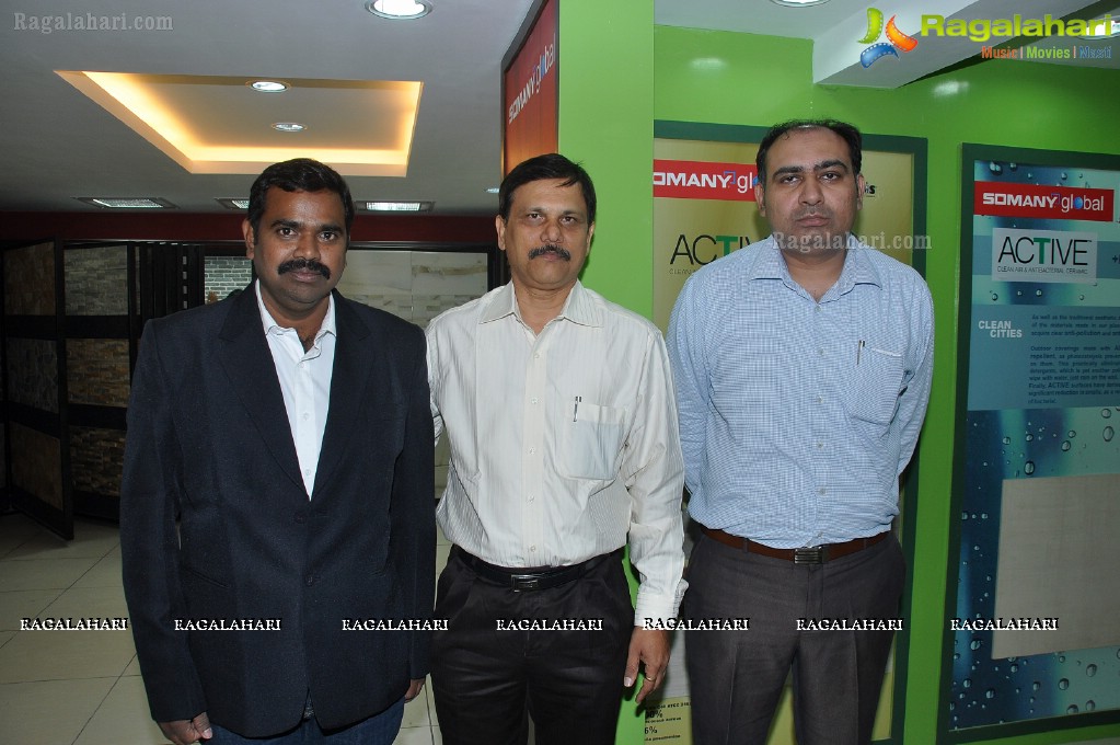 Somany Global Exclusive Showroom Launch, Hyd