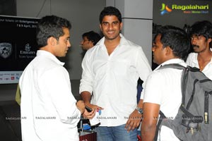 Star Cricket T20 Team at Vizag Airport