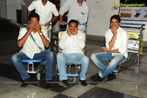 Star Cricket T20 Team at Vizag Airport