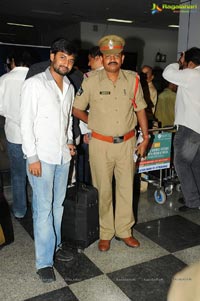 Star Cricket T20 Team at Vizag Airport