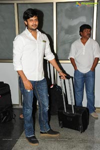 Star Cricket T20 Team at Vizag Airport