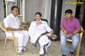 Super Star Krishna and Aadi at Sukumarudu Press Meet Photos