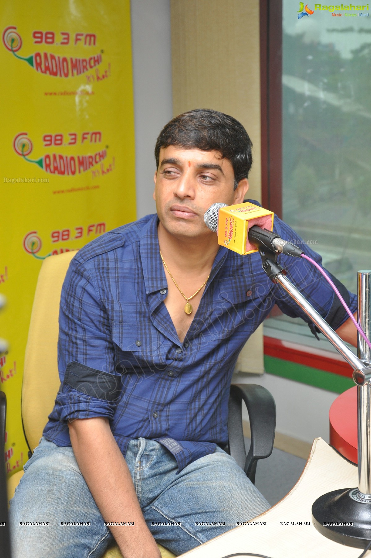 Dil Raju and Sumanth Ashwin at Radio Mirchi