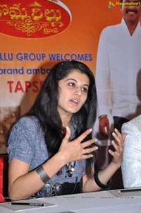 Bommarillu Group signs Taapsee as brand ambassador