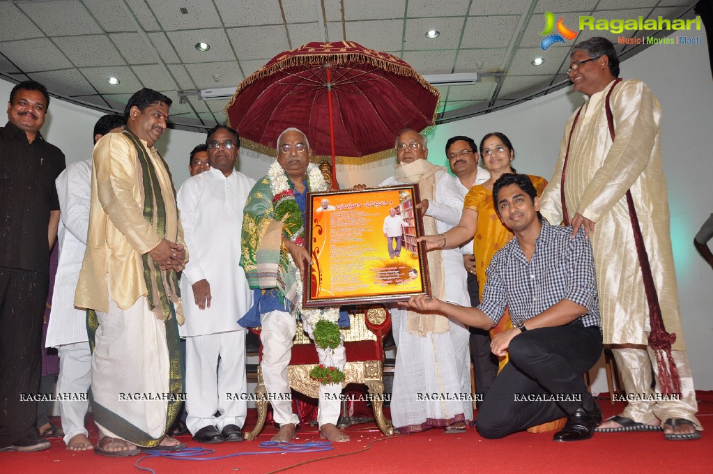 Tanikella Bharani Sahiti Puraskaram 2012