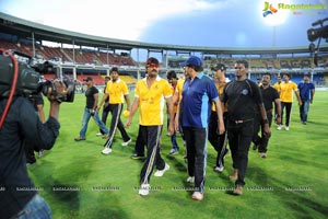 Tollywood Stars Association July 2012 Cricket Match Vizag Photos