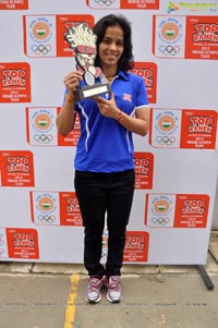 Top Ramen Felicitates Saina Nehwal Photos