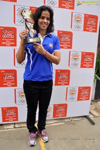 Top Ramen Felicitates Saina Nehwal Photos