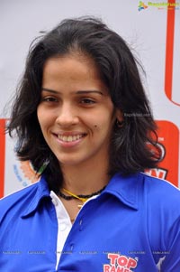 Top Ramen Felicitates Saina Nehwal Photos