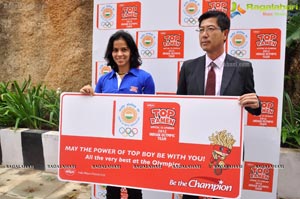 Top Ramen Felicitates Saina Nehwal Photos