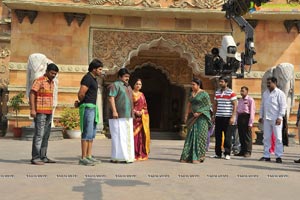 Lakshmi Manchu UKUP on the sets