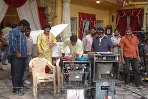 Lakshmi Manchu UKUP on the sets