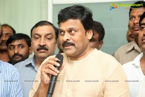 KL Narayana gives 10 Lakhs Check to Chiranjeevi