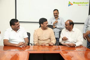 KL Narayana gives 10 Lakhs Check to Chiranjeevi