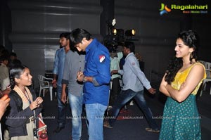 Gopichand and Taapsee at Saahasam Show to Students