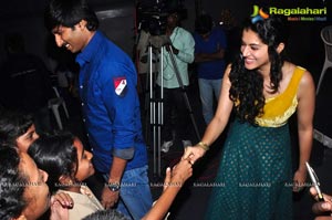 Gopichand and Taapsee at Saahasam Show to Students