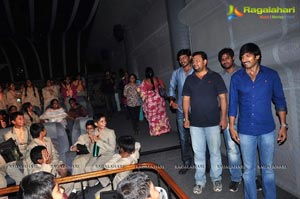 Gopichand and Taapsee at Saahasam Show to Students